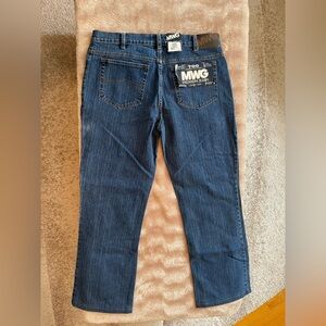 VINTAGE MENS MWG Low rise bootcut JEANS 36x27